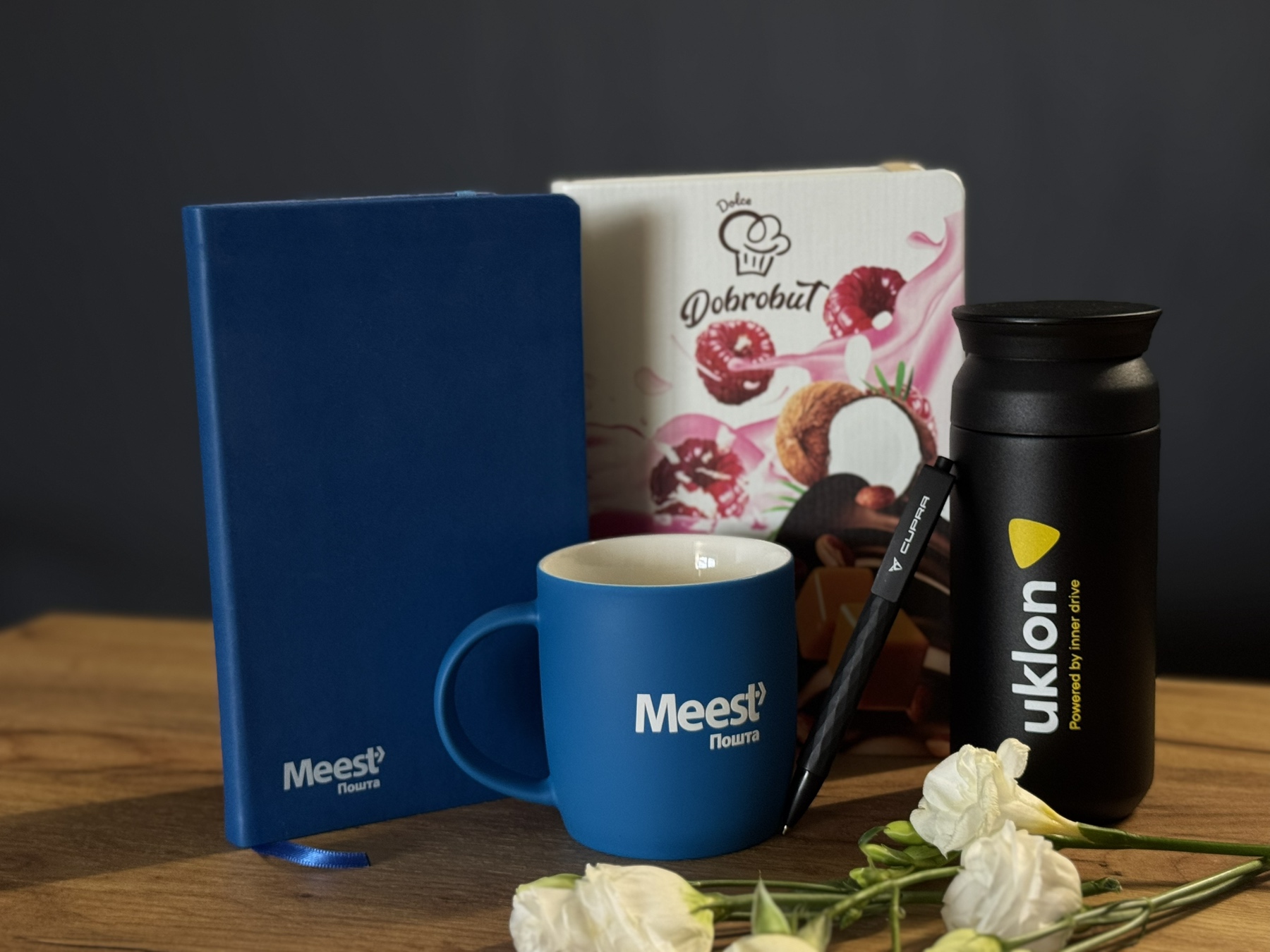 Корпоративні подарунки з логотипом компанії